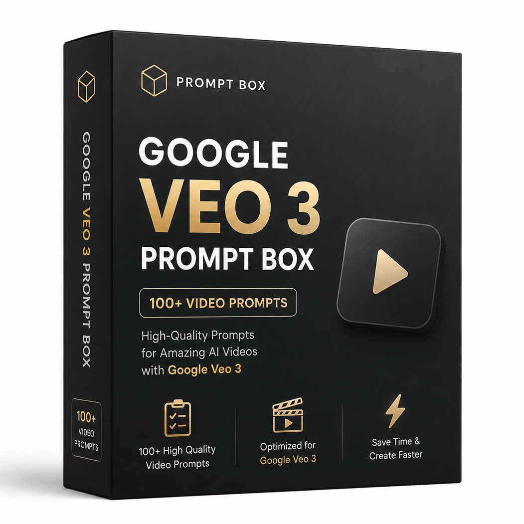 Google Veo 3 Video Prompt Pack | AI Video Editing Prompts 2026